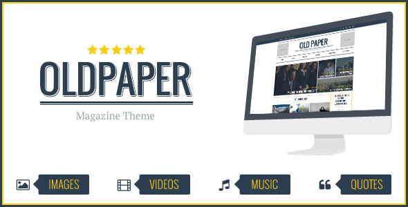 OldPaper – Ultimate Magazine & Blog Theme