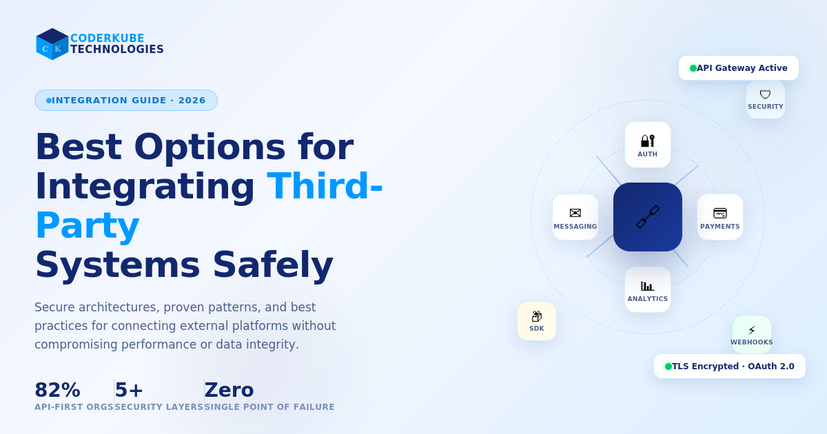 Best Options for Integrating Third-Party Systems Safely